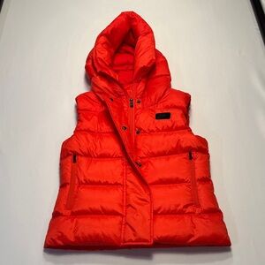 Womens Nike Red Puffer Vest